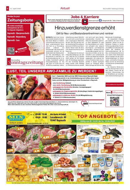 2020-04-12 Bayreuther Sonntagszeitung