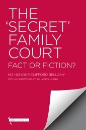 The 'Secret' Family Court: Fact Or Fiction? 