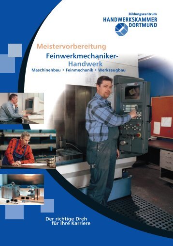 Meistervorbereitung im Feinwerkmechaniker ... - Meisterschulen