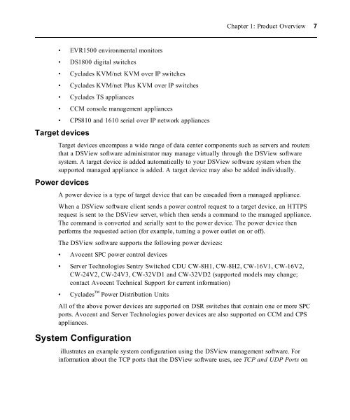 DSViewâ¢ 4 Installer/User Guide - Emerson Network Power