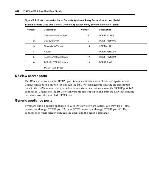 DSViewâ¢ 4 Installer/User Guide - Emerson Network Power