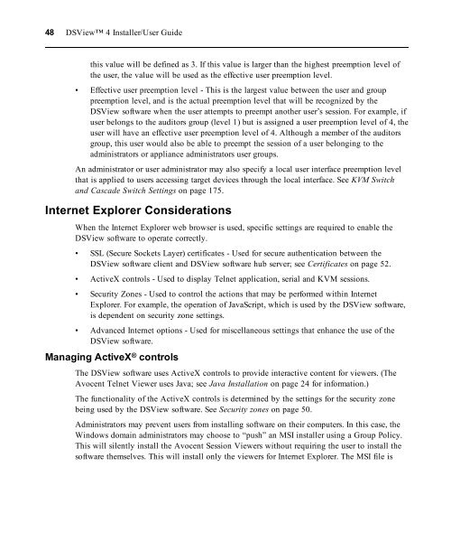 DSViewâ¢ 4 Installer/User Guide - Emerson Network Power