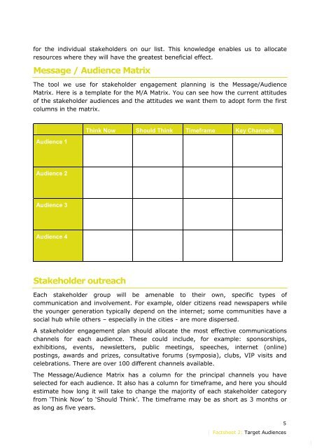 MED Communication Handbook - Programme Med