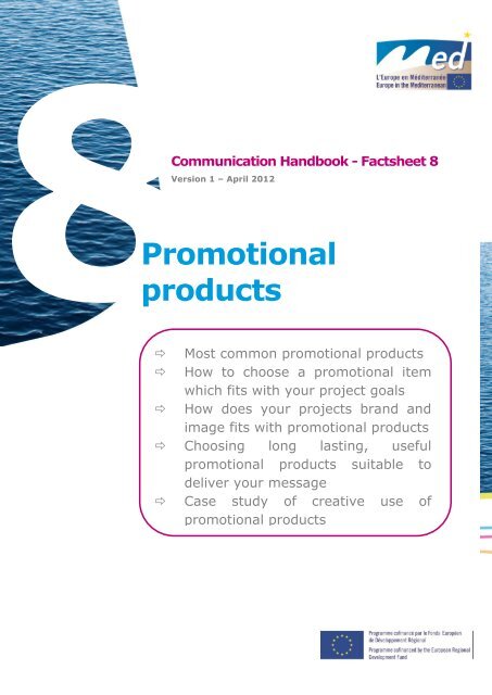 MED Communication Handbook - Programme Med