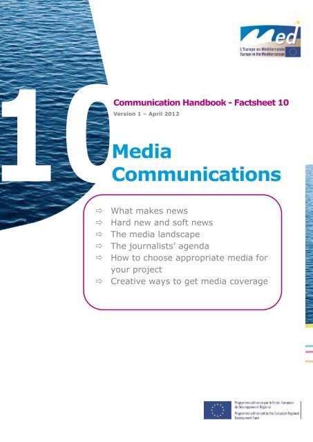 MED Communication Handbook - Programme Med