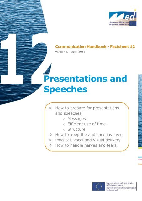 MED Communication Handbook - Programme Med