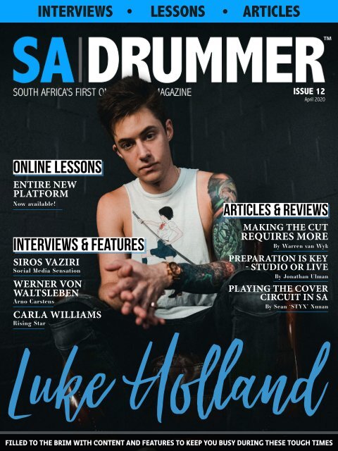 Issue 12 - Luke Holland - April 2020