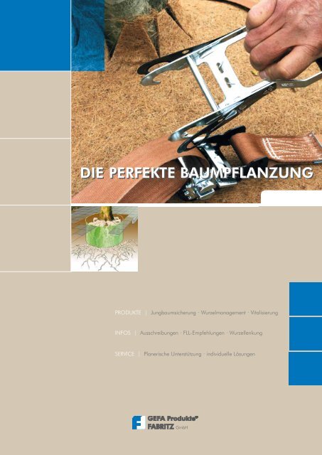 Die perfekte Baumpflanzung - GEFA Produkte Fabritz GmbH