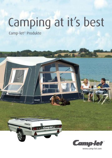 Camping at it's best - Camp-let Zeltanhaenger-Shop