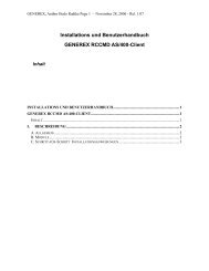 Installations und Benutzerhandbuch GENEREX RCCMD AS/400 ...