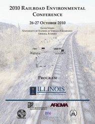 2010 Railroad Environmental Conference Program 26-27 October ...
