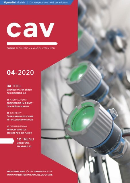 Cav Prozesstechnik Fur Die Chemieindustrie 04 2020