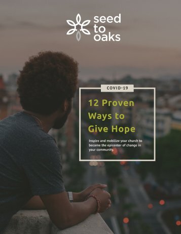 12 Proven Ways to Give Hope | COVID-19 Response Strategies