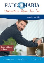 Radio Maria Magazin - Mai 2020