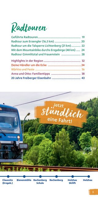  Erlebe das Erzgebirge – Wander- und Radtourführer Sommer 2020