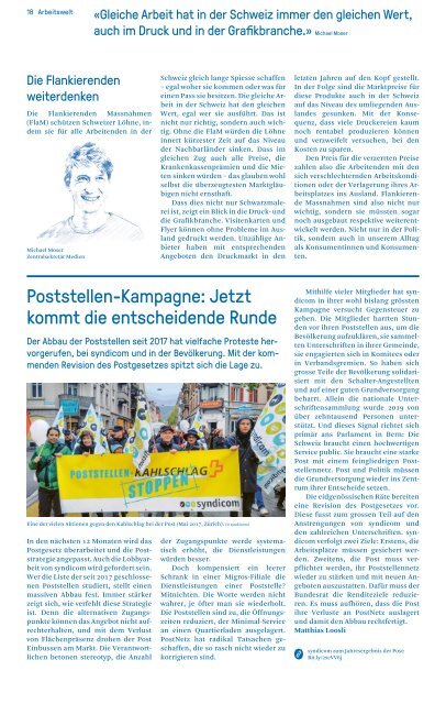 syndicom magazin Nr. 16