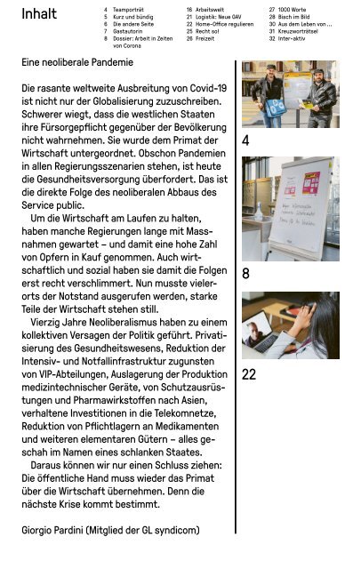 syndicom magazin Nr. 16