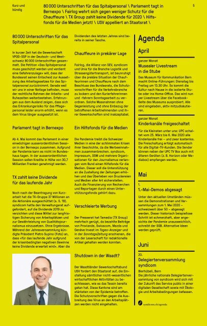 syndicom magazin Nr. 16