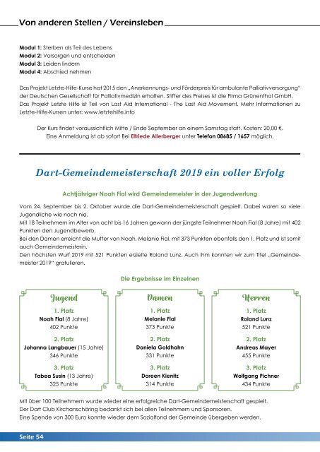 Gemeindemitteilung Kirchanschöring 2020-1