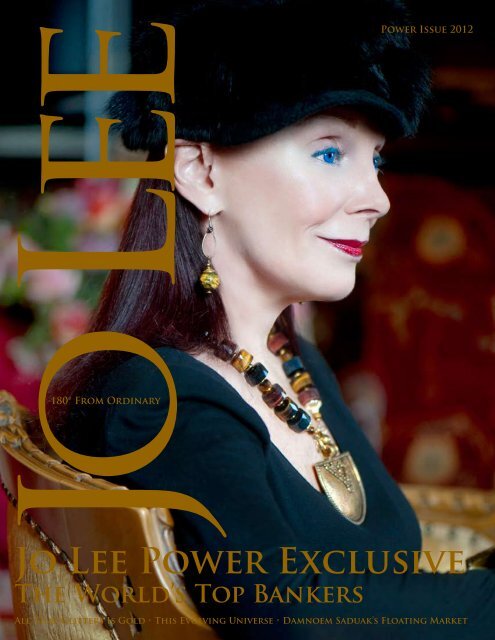 Power Issue 2012 Jo Lee - JO LEE Magazine