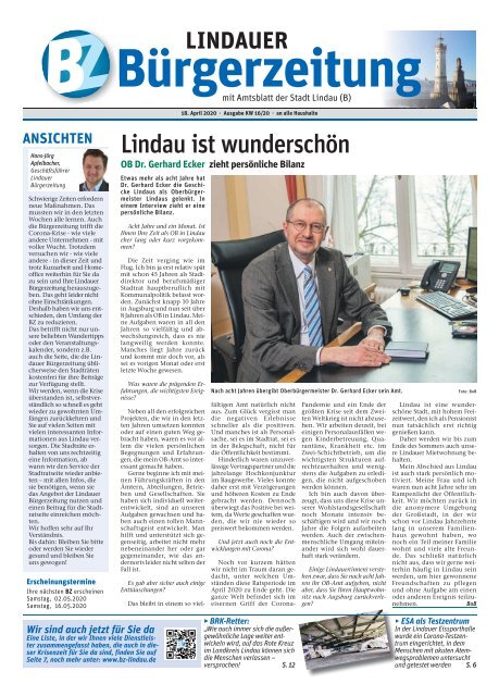 18.04.2020 Lindauer Bürgerzeitung