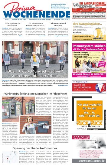 Prima Wochenende 16 2020