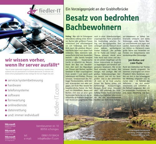 altlandkreis - Das Magazin für den westlichen Pfaffenwinkel - Ausgabe Mai/Juni 2020