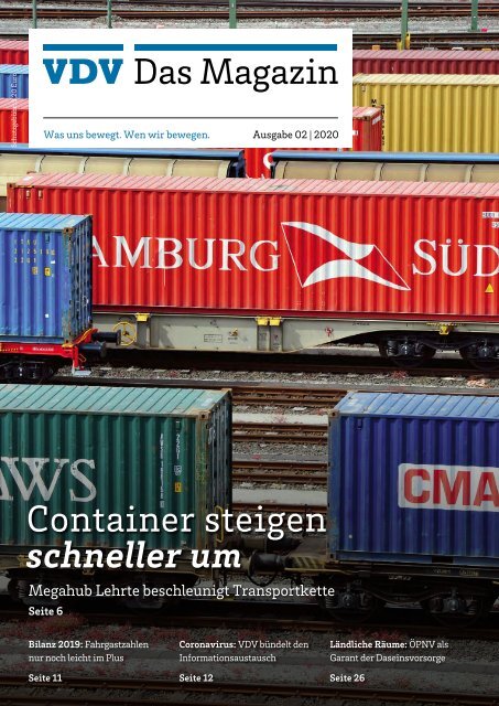 VDV Das Magazin Ausgabe 2/2020