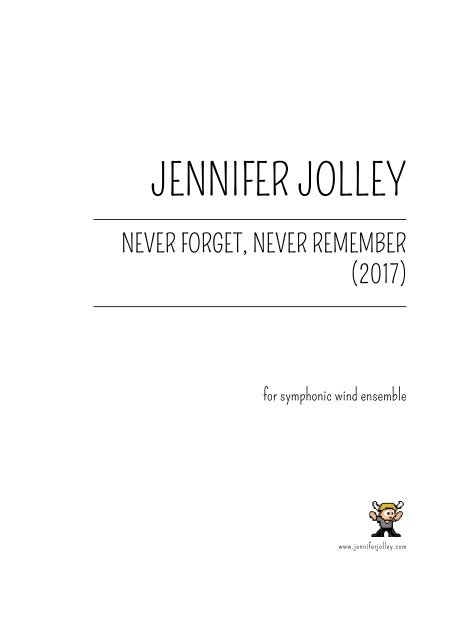 Never Forget Never Remember Score_new