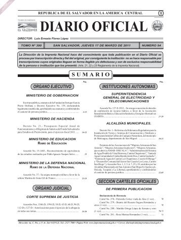 seccion carteles oficiales - Sitio Web del Sistema Bibliotecario de la ...