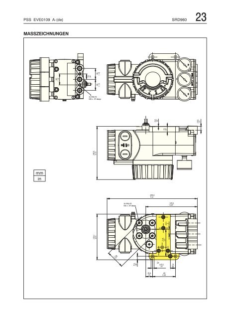 SRD960 Universeller Stellungsregler SRD960-T Elektr ...