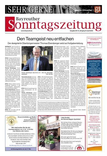 2020-04-19 Bayreuther Sonntagszeitung