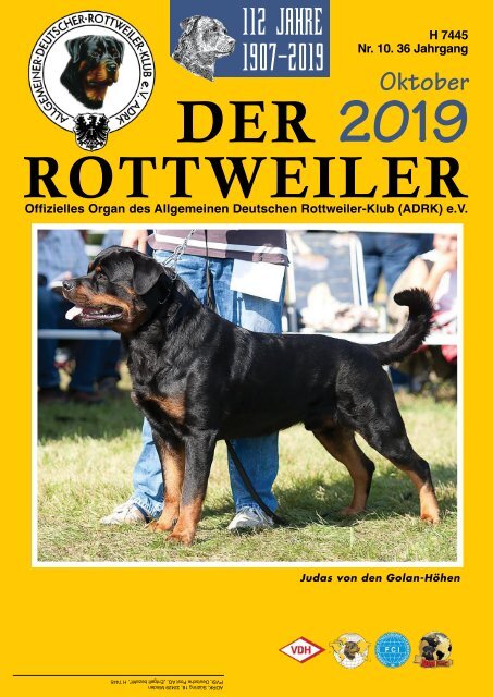 Der Rottweiler - Ausgabe Oktober 2019