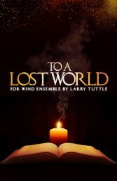 To a Lost World - Score