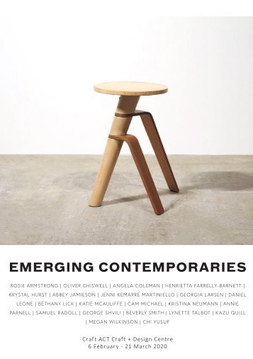 Emerging Contemporaries