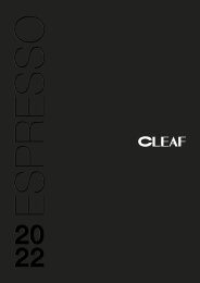 CLEAF ESPRESSO 2022 | Holz-Tusche GmbH & Co. KG