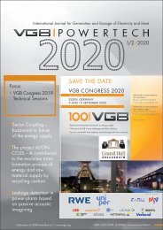 Vgb Powertech 9 International Journal For Generation And Storage Of Electricity And Heat