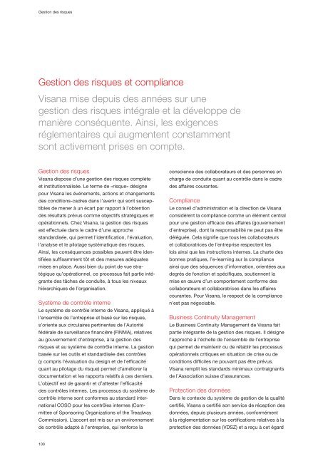 Rapport de gestion 2019