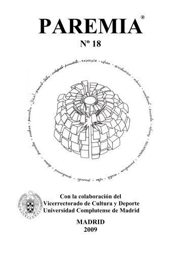 relación con el refranero castellano (II) - Paremia