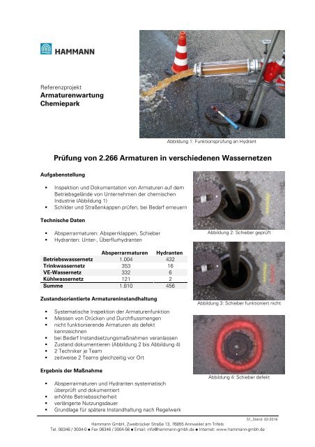 Referenzkatalog Rohrleitungen