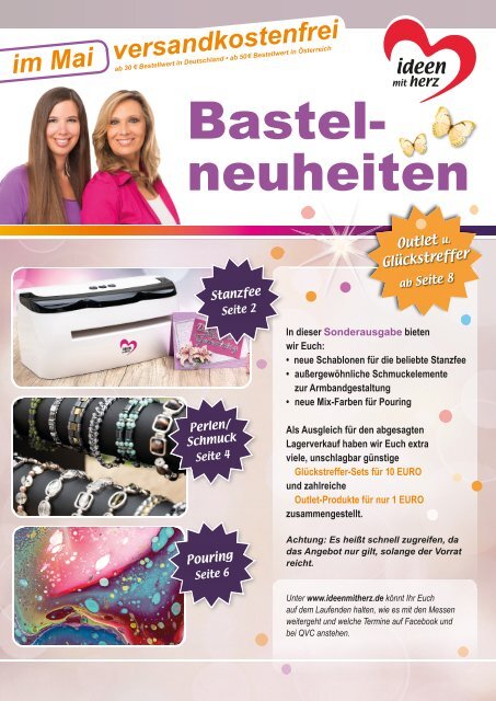 Sonder Bastelnews Mai 2020