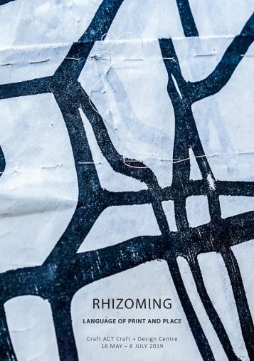 Rhizoming: Language of print and place