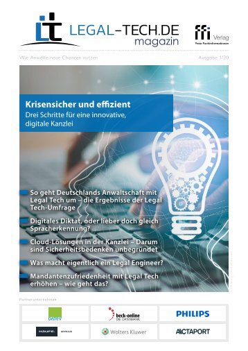 Legal Tech-Magazin 01/20