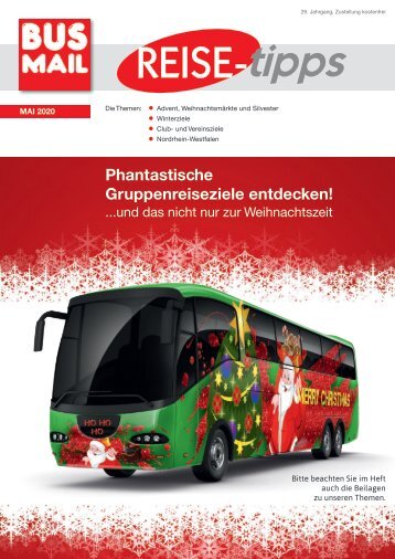 BusMail Reisetipps Ausgabe Mai 2020