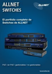 ALLNET Catálogo de Switches