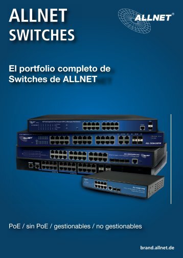 ALLNET Catálogo de Switches