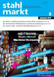 Stahlmarkt 09/2019