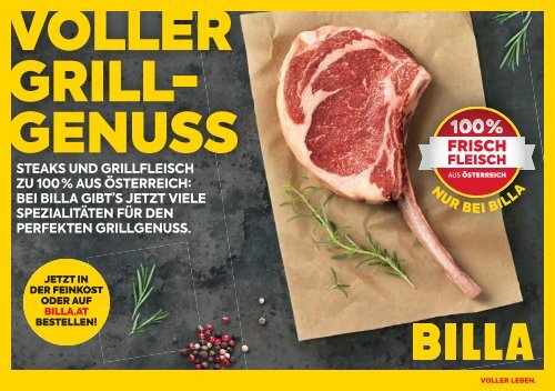 BILLA Grillfolder 2020