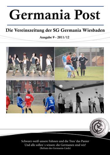 Die Vereinszeitung der SG Germania Wiesbaden