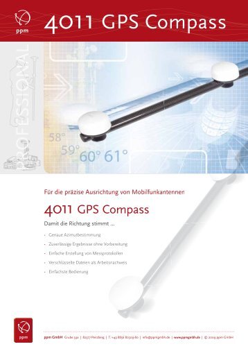 4011 GPS Compass - ppm GmbH